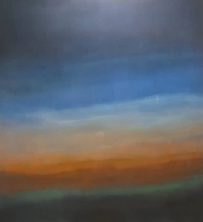 El cielo tiene la razón. Serie Colorfield.